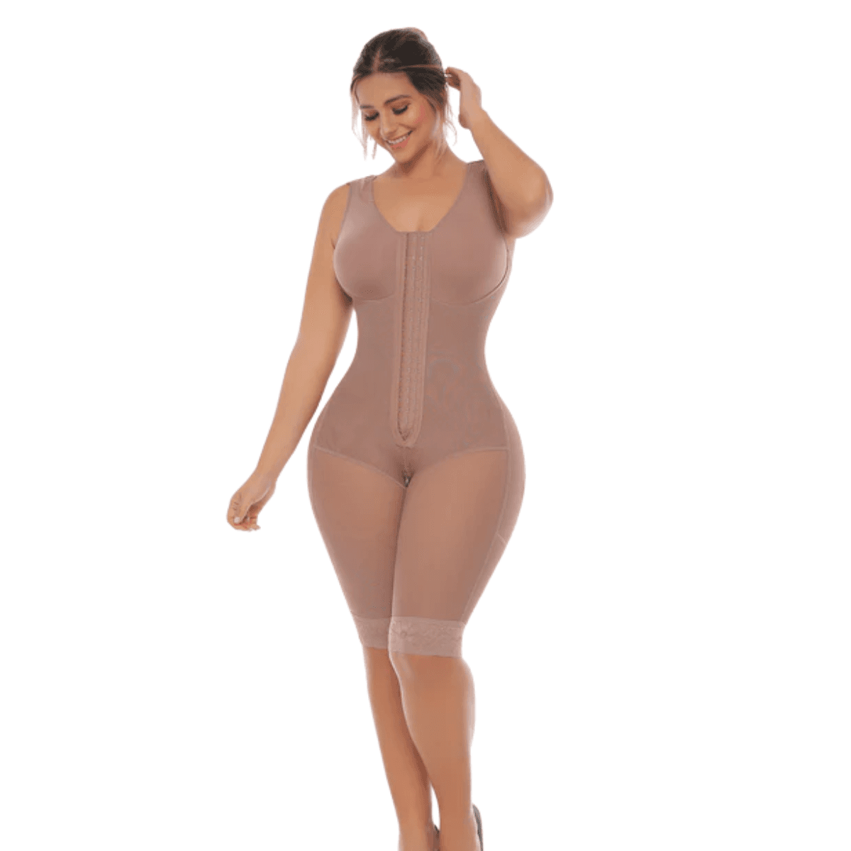 Faja Ultra Moldeadora con Busto en Broches — faja colombiana Licsy Fit