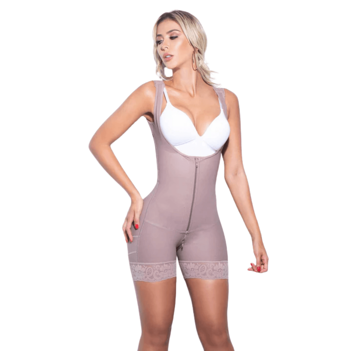 Faja Levantacola Ultra Moldeadora Con Látex Interno — faja colombiana Licsy Fit