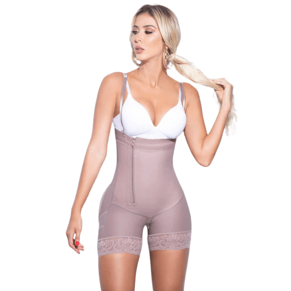 Faja Deluxe Strapless con Látex RFE - 7064 — faja colombiana Licsy Fit