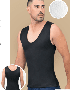 Camiseta de control para hombre — faja colombiana Licsy Fit